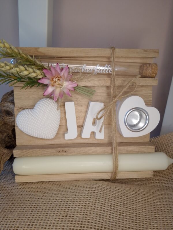 Hochzeit-Geschenkset "Ja" – Bild 5