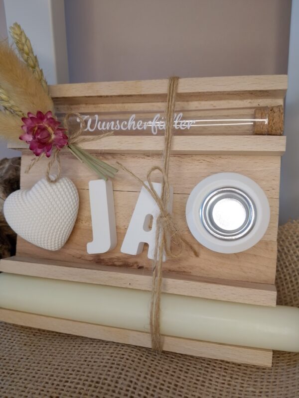 Hochzeit-Geschenkset "Ja" – Bild 3